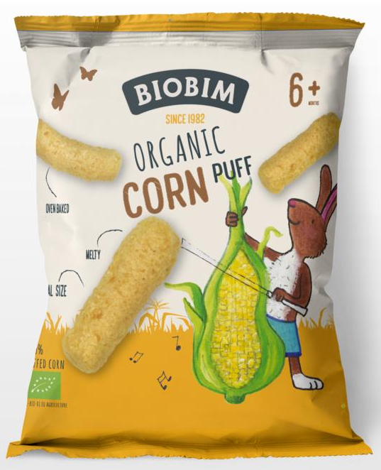Biobim Corn Puff Organic Bio 15GR