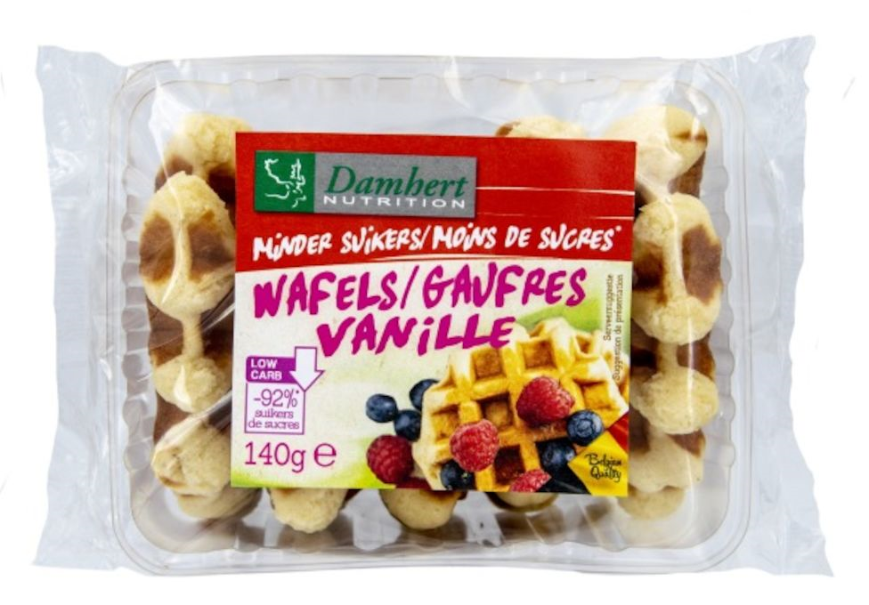 Damhert Minder Suikers Wafels Vanille