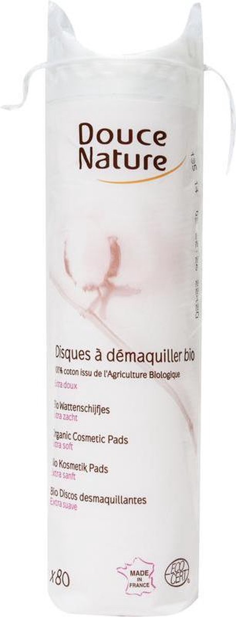 Douce Nature Wattenschijfjes Bio Katoen 80stuks