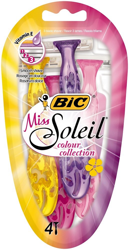 Bic 4 Stuks Miss Soleil Color Collection