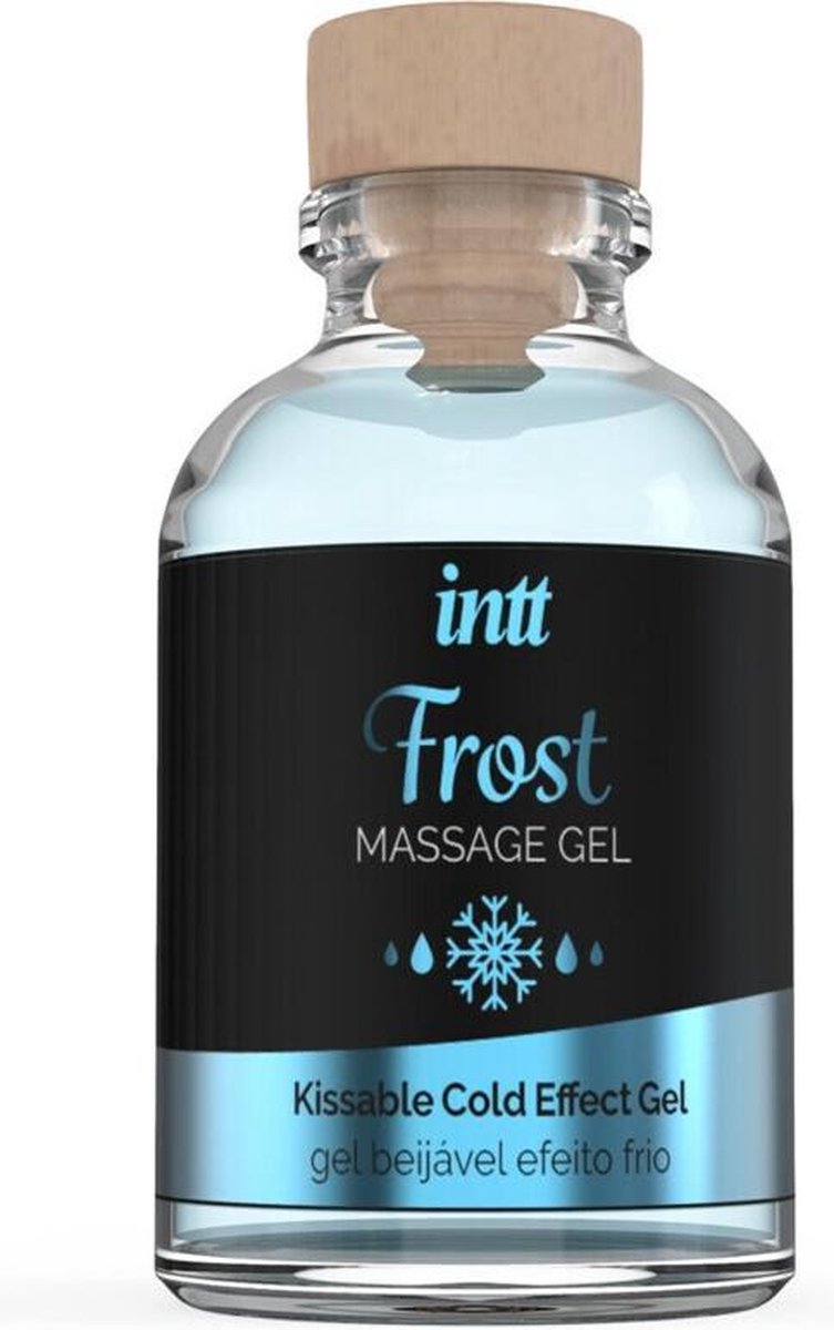 INTT Frost Likbare Massage Gel - Blauw