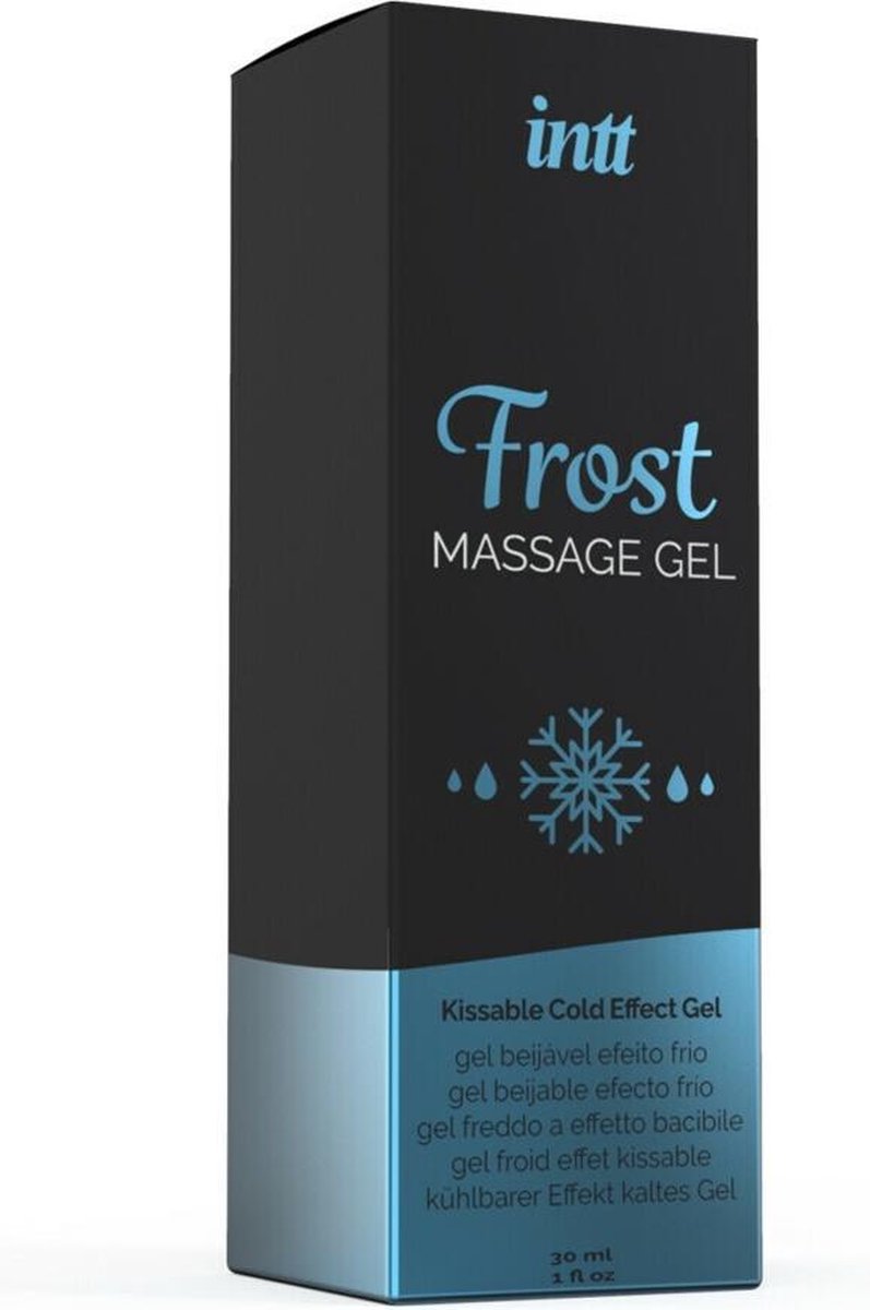 INTT Frost Likbare Massage Gel - Blauw