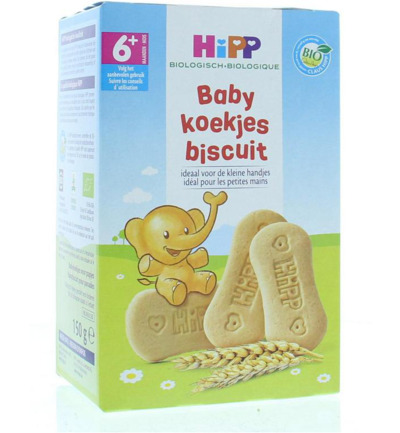 Hipp 6 Babykoekjes Biscuit vanaf6mnd Bestekoop 150gram