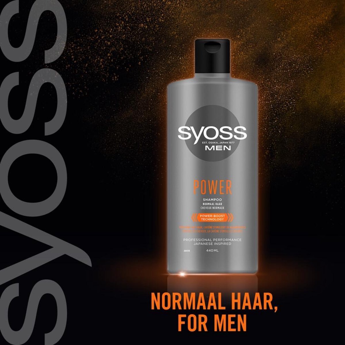 Syoss Men Power Shampoo 440ML