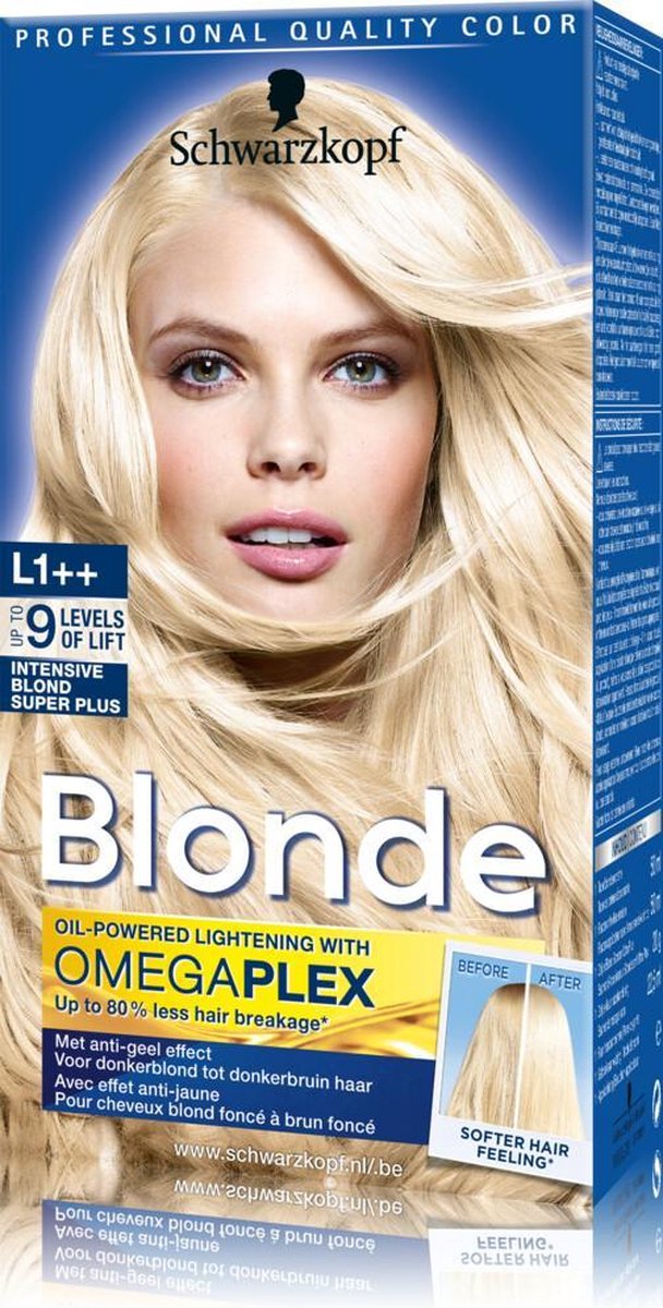 Schwarzkopf Blonde L1 Intensive Blond Super Plus Bestekoop Stuk
