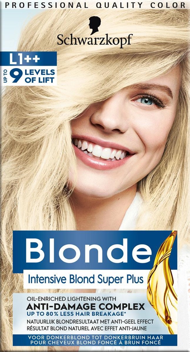 Schwarzkopf Blonde L1 Intensive Blond Super Plus Bestekoop Stuk