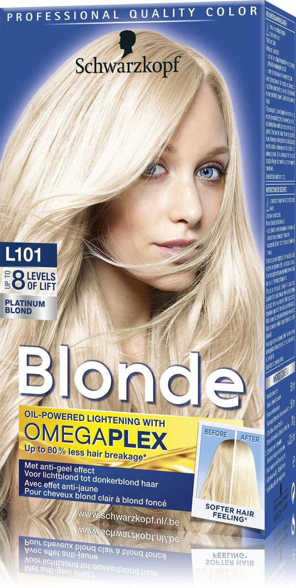 Schwarzkopf Blonde L101 Intensive Platinum Blond Stuk