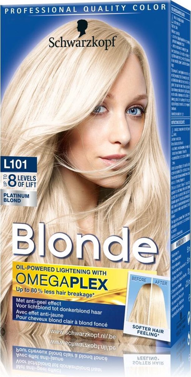 Schwarzkopf Blonde L101 Intensive Platinum Blond Stuk