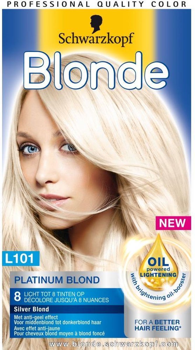 Schwarzkopf Blonde L101 Intensive Platinum Blond Stuk