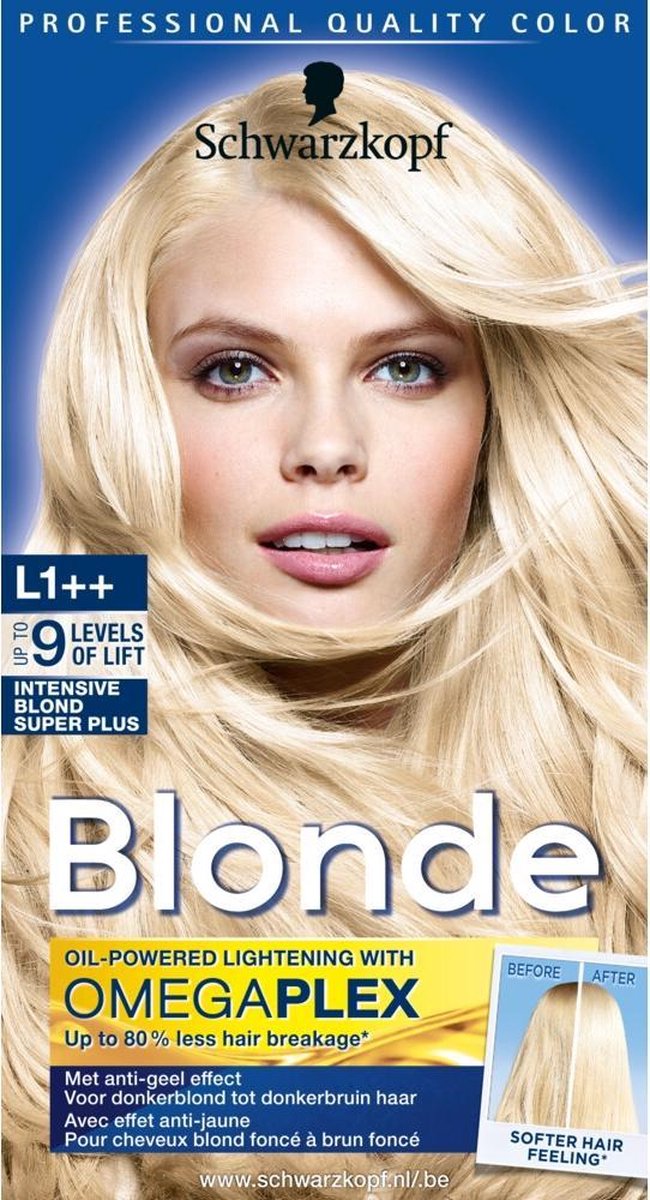 Schwarzkopf Blonde L1 Intensive Blond Super Plus Voordeelverpakking 3x1st