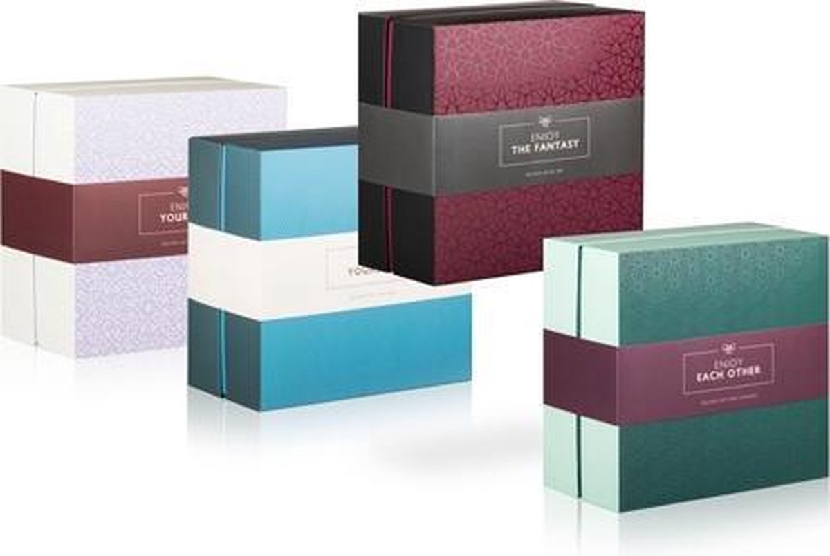 LoveBoxxx - Bdsm Erotische Geschenkset - Zwart