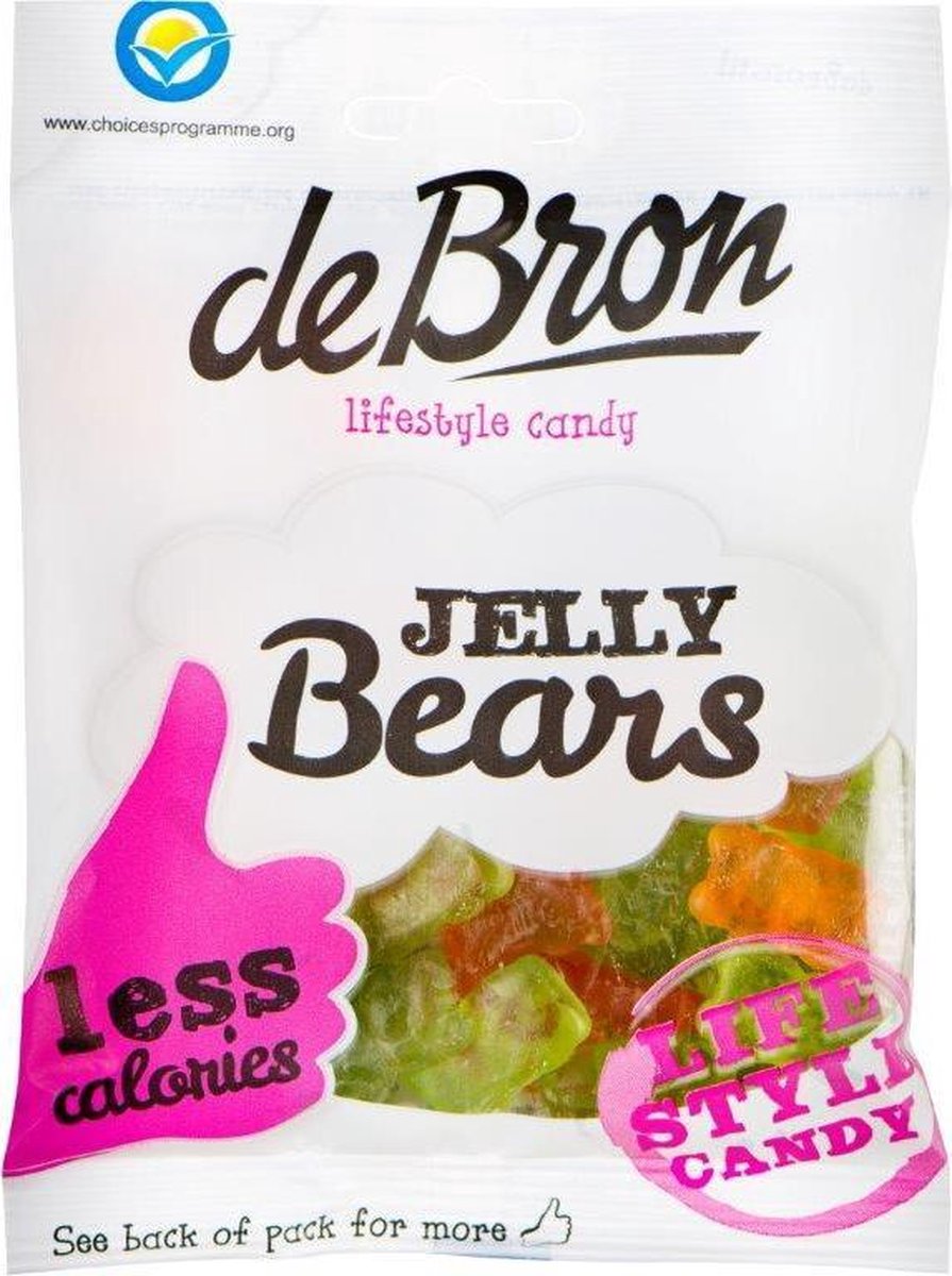 De Bron Jelly Bears Suiker Vrij