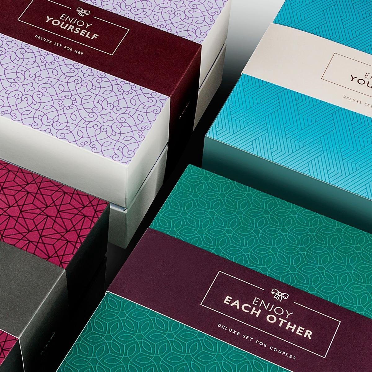 LoveBoxxx - Romantic Couples Erotische Geschenkset - Zwart