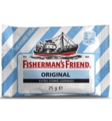 Original Extra Sterke Lozenges Suikervrij Blauw/ Bestekoop - Wit
