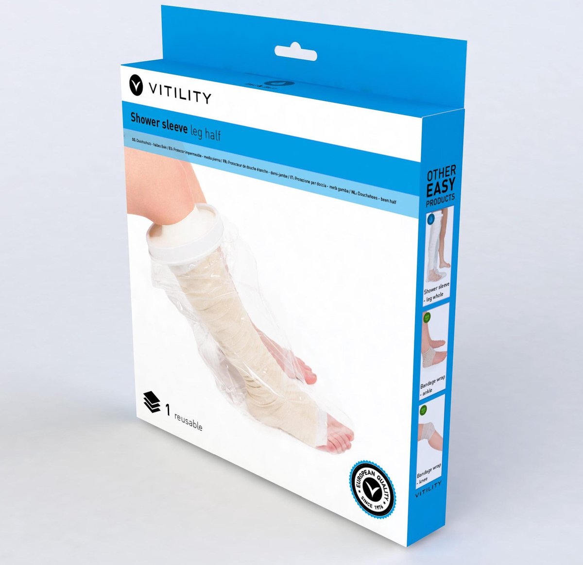 Essentials Vitility Douchehoes Onderbeen