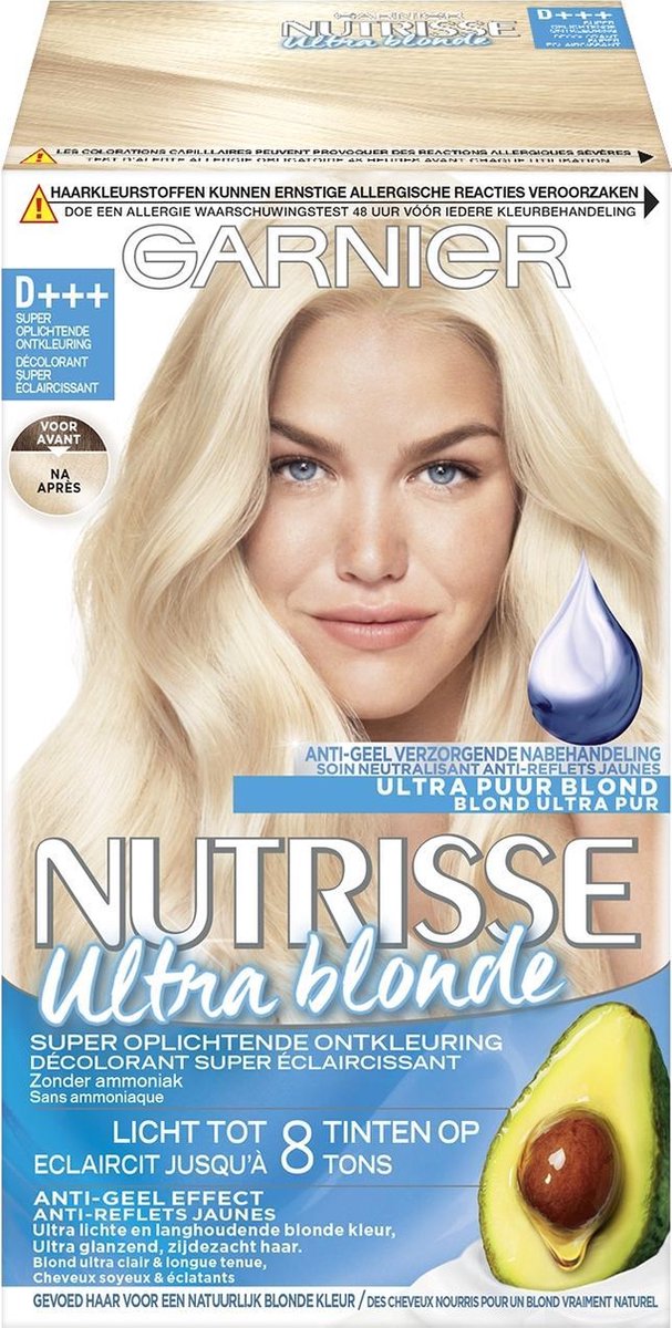 Garnier Nutrisse Truly Blond D Super Oplichtende Ontkleuring Per stuk