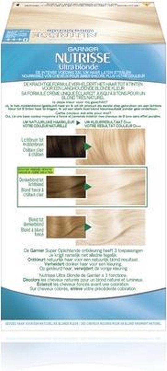 Garnier Nutrisse Truly Blond D Super Oplichtende Ontkleuring Per stuk