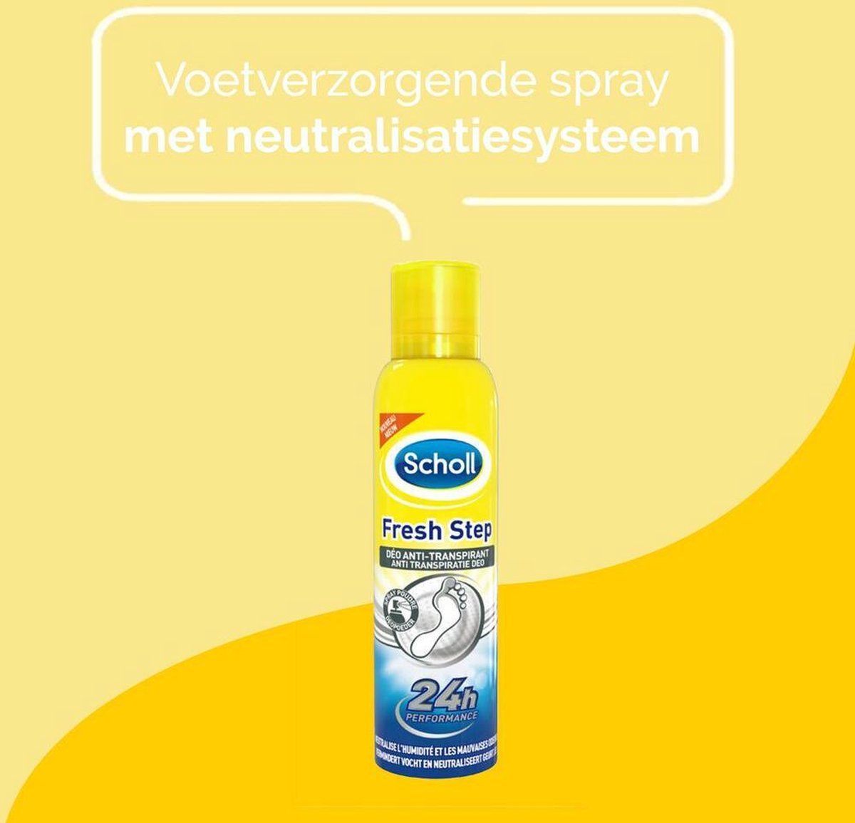 Scholl Fresh Step Voetenspray 150ml