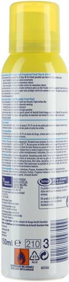 Scholl Fresh Step Voetenspray 150ml