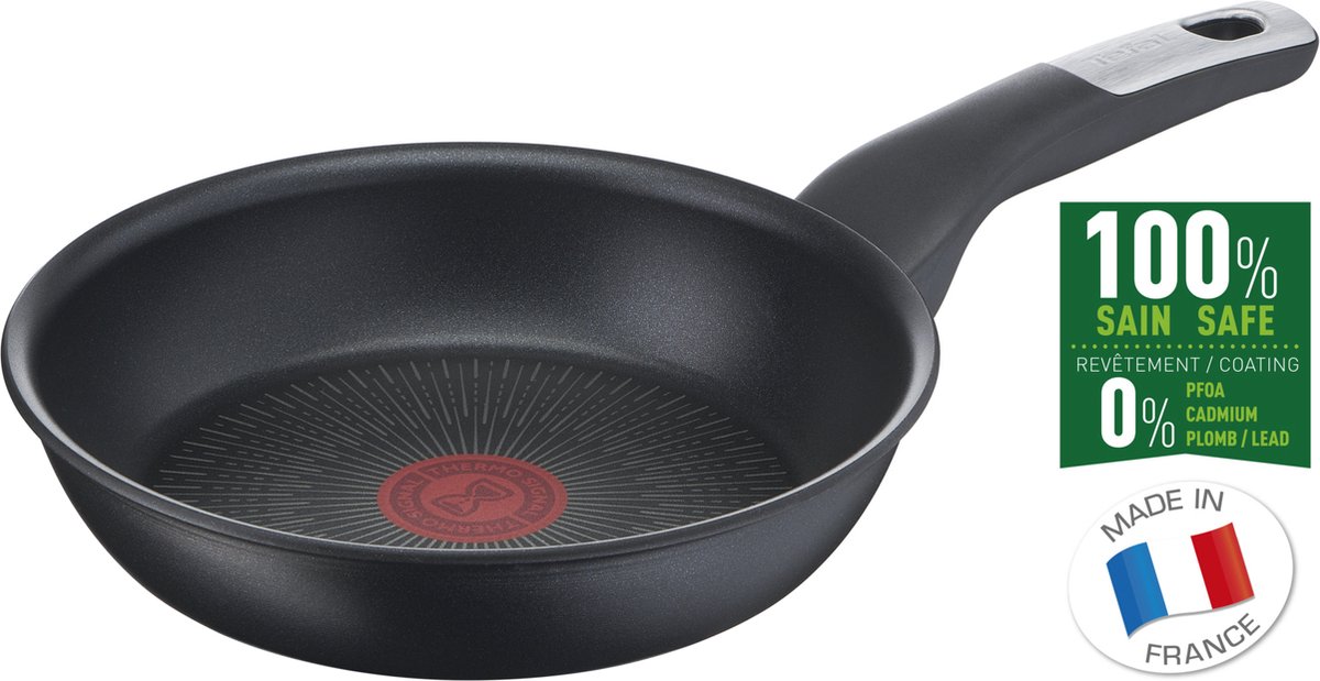 Tefal Unlimited Koekenpan 20 cm - Zwart