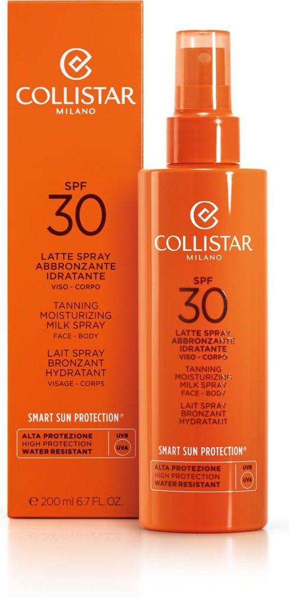 Collistar Tanning Moisturizing Milk SPF 30 Getinte dagcrème 200ml