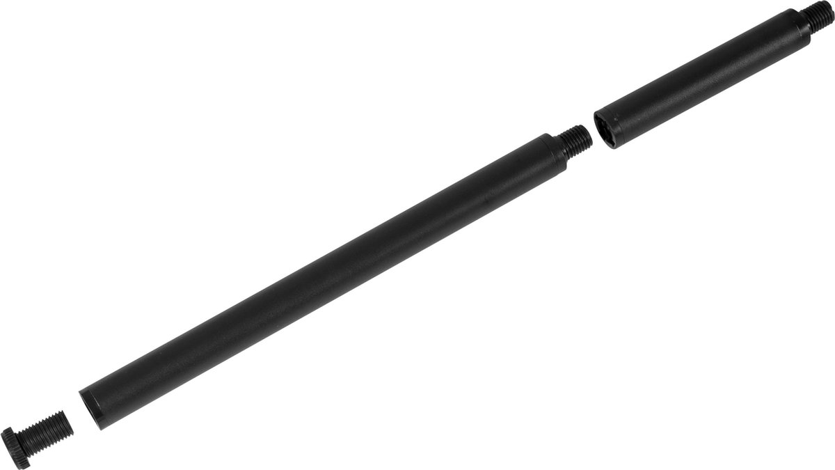 Bo-Camp Decatur Industrial 90 x 60 cm Campingtafel - Zwart