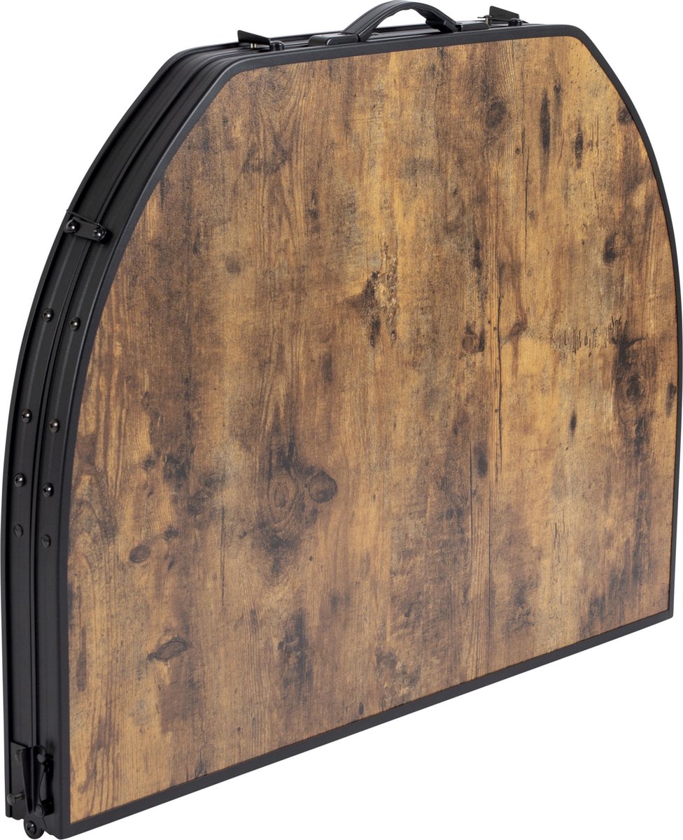 Bo-Camp Industrial Melrose 120 x 80 cm Campingtafel - Zwart