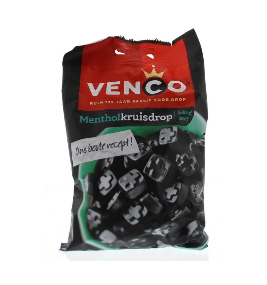 Venco Menthol kruisdrop 173 gram