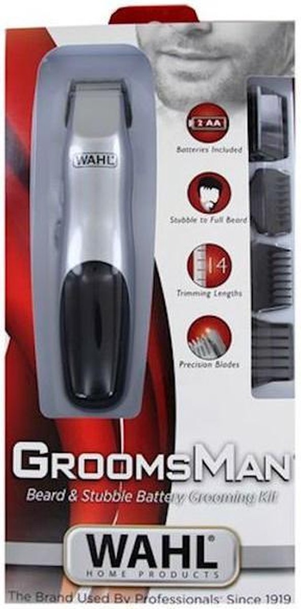 Wahl Groomsman - Zwart