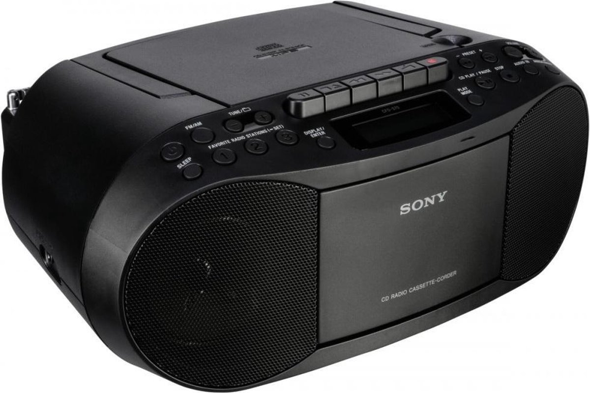 Sony CFD-S70 - Zwart