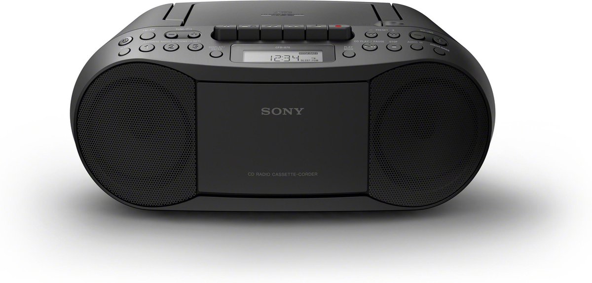 Sony CFD-S70 - Zwart