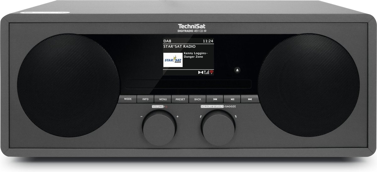 TechniSat Digitradio 451 CD IR - Zwart