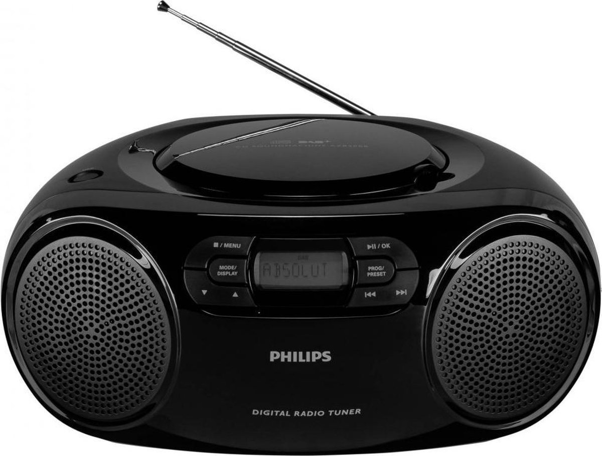 Philips AZB500/12 - Zwart