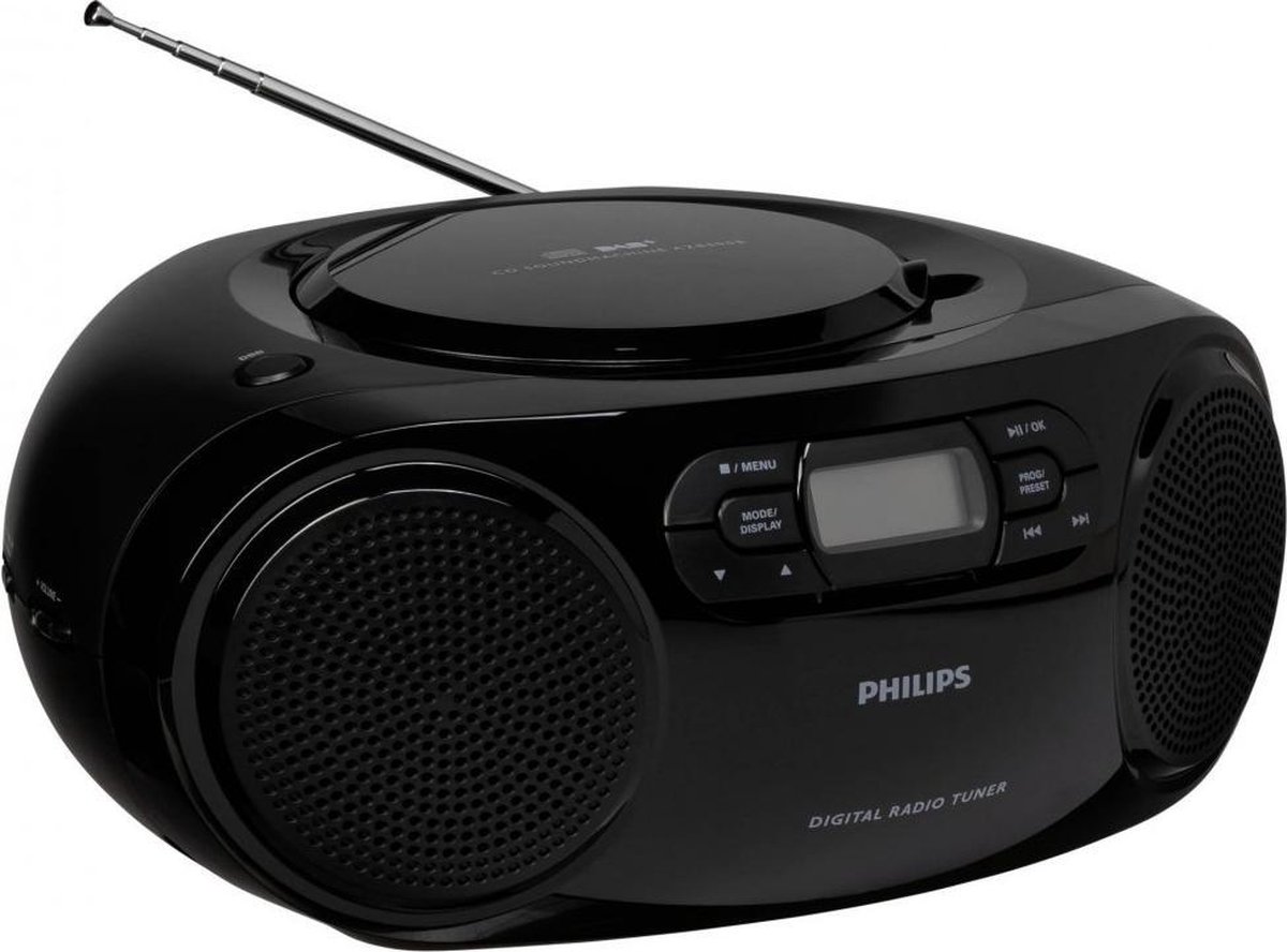 Philips AZB500/12 - Zwart