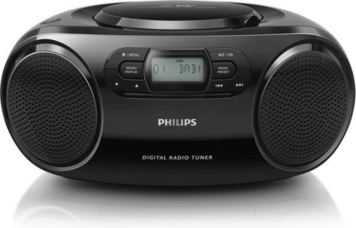 Philips AZB500/12 - Zwart