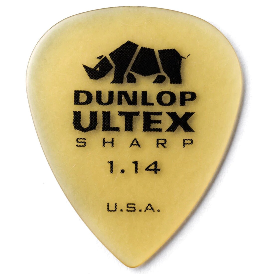 Dunlop 433P114 Ultex Sharp Pick 1.14 mm plectrumset (6 stuks)