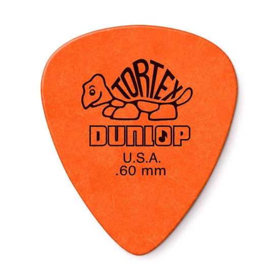 Dunlop Tortex Standard 0.60mm 12-pack plectrumset - Oranje