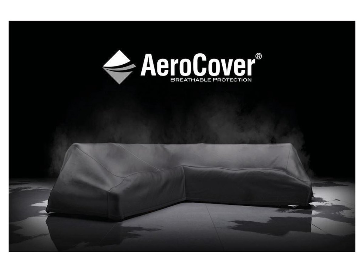 AeroCover Loungesethoes B 275 x D 355 cm Links - Grijs