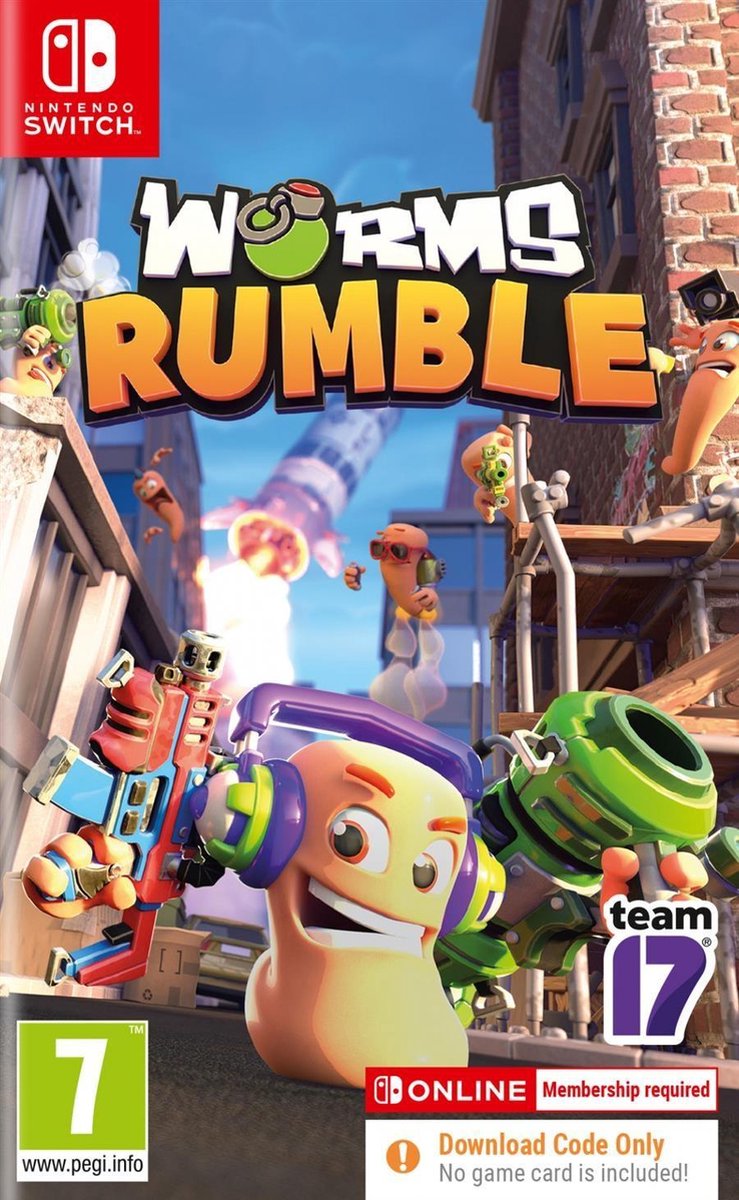 Team 17 Worms Rumble (Code in a Box)