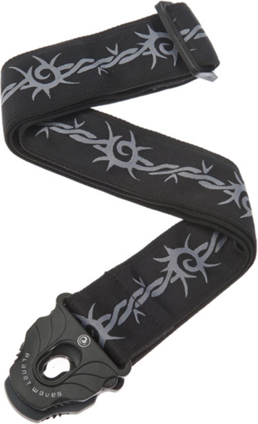 D'Addario 50PLA04 Planet Lock Barbed Wire gitaarband