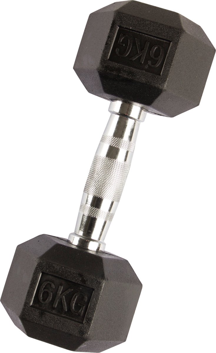 VirtuFit Hexa Dumbbell Pro - 6 kg - Per Stuk