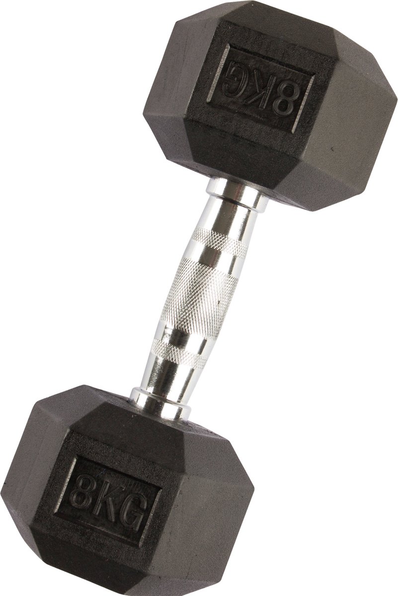 VirtuFit Hexa Dumbbell Pro - 8 kg - Per Stuk