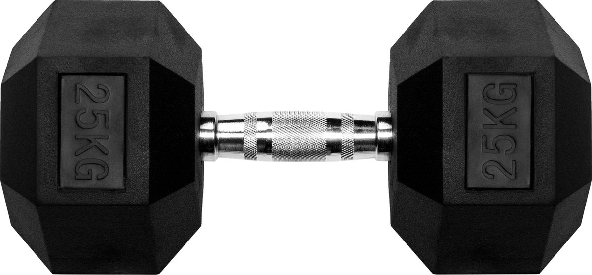 VirtuFit Hexa Dumbbell Pro - 25 kg - Per Stuk