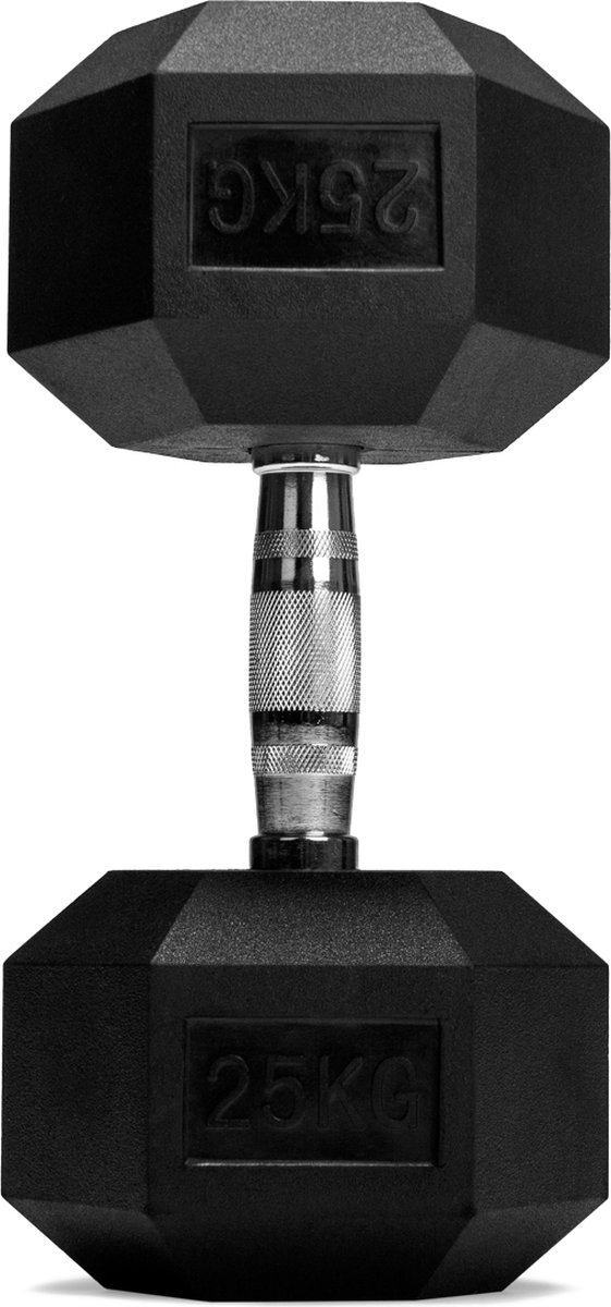 VirtuFit Hexa Dumbbell Pro - 25 kg - Per Stuk