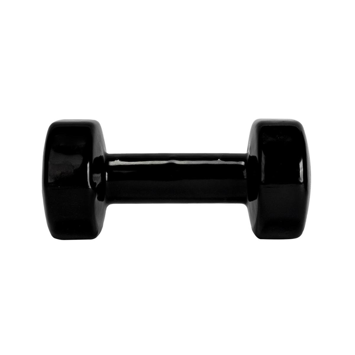 VirtuFit Vinyl Dumbbell Pro - 5 kg - - Zwart