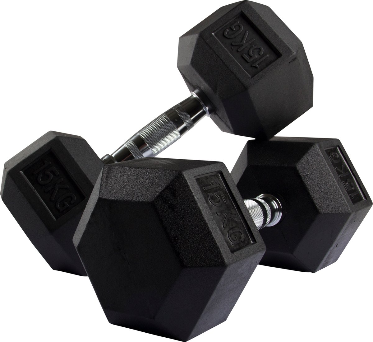VirtuFit Hexa Dumbbell Pro - 15 kg - Per Stuk