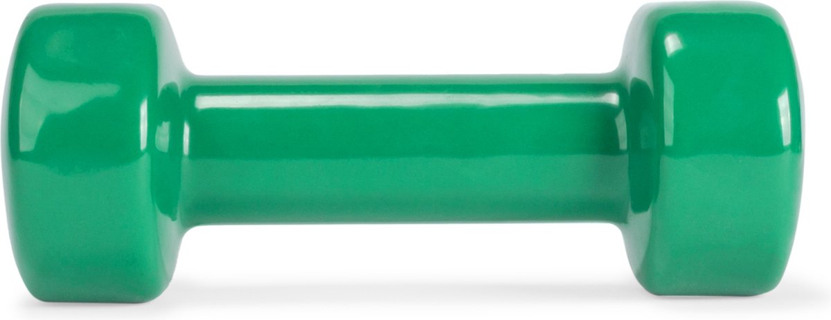 VirtuFit Vinyl Dumbbell Pro - 2 kg - - Groen