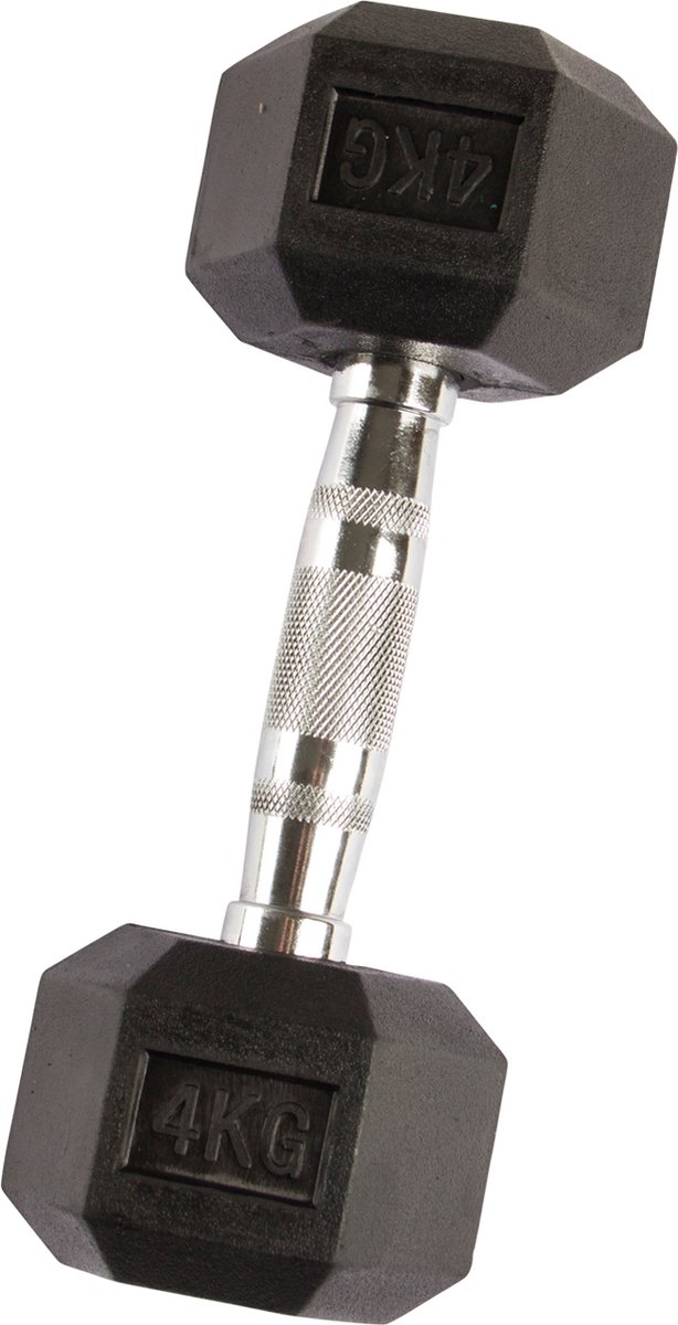 VirtuFit Hexa Dumbbell Pro - 4 kg - Per Stuk
