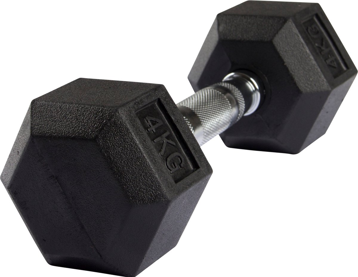 VirtuFit Hexa Dumbbell Pro - 4 kg - Per Stuk