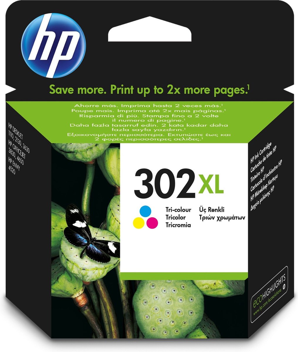 HP 302XL - - Zwart